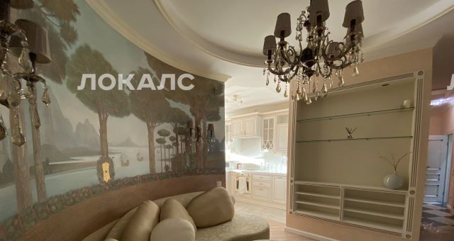 Сдам четырехкомнатную квартиру на улица Мичуринский проспект Олимпийская деревня, 1к1, метро Озёрная, г. Москва