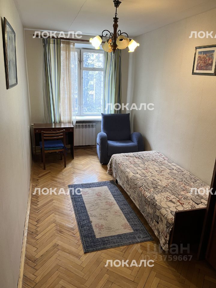 Сдается трехкомнатная квартира на улица Молодцова, 27К1, метро Свиблово, г. Москва