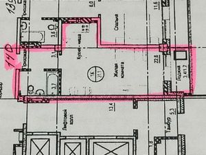 Студия Красноярский край, Красноярск Лесопарковая ул., 27 (29.5 м²)