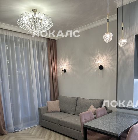 Сдаю 2-к квартиру на Ленинградский проспект, 36с39, метро Савёловская, г. Москва