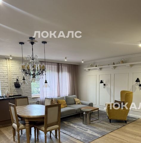Снять 3к квартиру на улица Маршала Тухачевского, 50К2, метро Щукинская, г. Москва