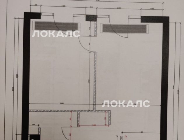 Сдается однокомнатная квартира на улица Адмирала Макарова, 6Бк1, метро Водный стадион, г. Москва