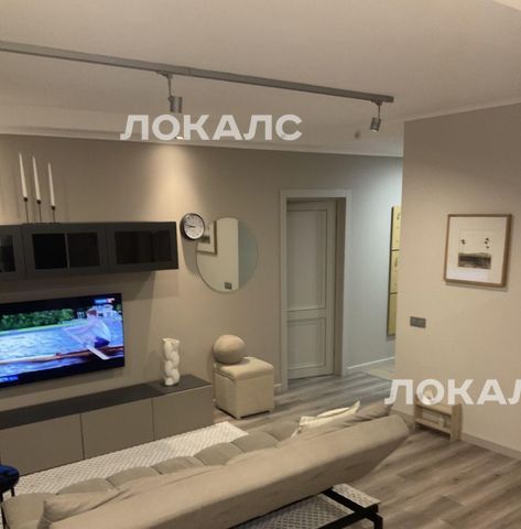Снять 2х-комнатную квартиру на Хорошевское шоссе, 12к1, метро Беговая, г. Москва