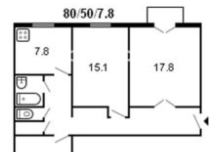 Аренда трехкомнатной квартиры на улица Космонавта Волкова, 7, метро Войковская, г. Москва