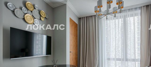 Сдается 3-комнатная квартира на Ходынская улица, 2, метро Белорусская, г. Москва