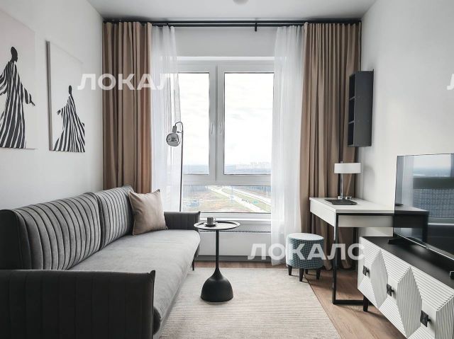 Сдам однокомнатную квартиру на г Москва, р-н Коммунарка, ул Трёхполье, д 6 к 1, метро Филатов Луг, г. Москва