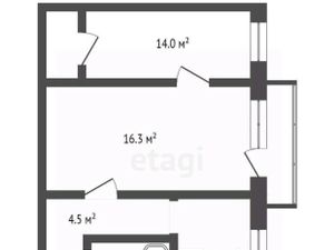 2-к кв. Москва Федеративный просп., 43 (42.6 м²)