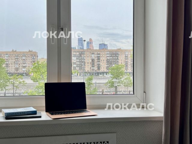 Сдается 1-к квартира на г Москва, Саввинская наб, д 3, метро Смоленская (Арбатско-Покровская линия), г. Москва