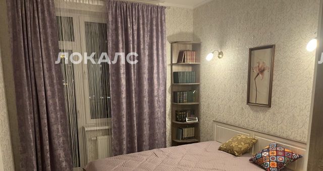 Сдам 1-к квартиру на улица Берзарина, 30А, метро Октябрьское поле, г. Москва