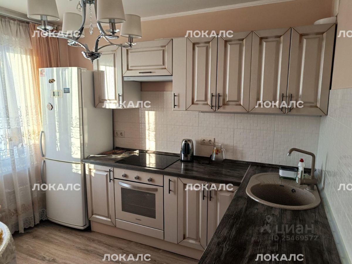 Сдается 1-к квартира на Муравская улица, 38к2, метро Пятницкое шоссе, г. Москва