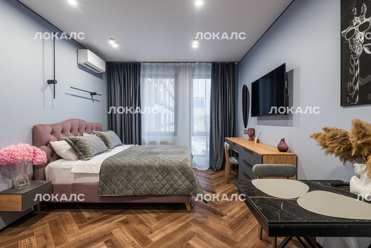 Сдам однокомнатную квартиру на г Москва, ул Новоостаповская, д 20, метро Дубровка (Люблинская линия), г. Москва