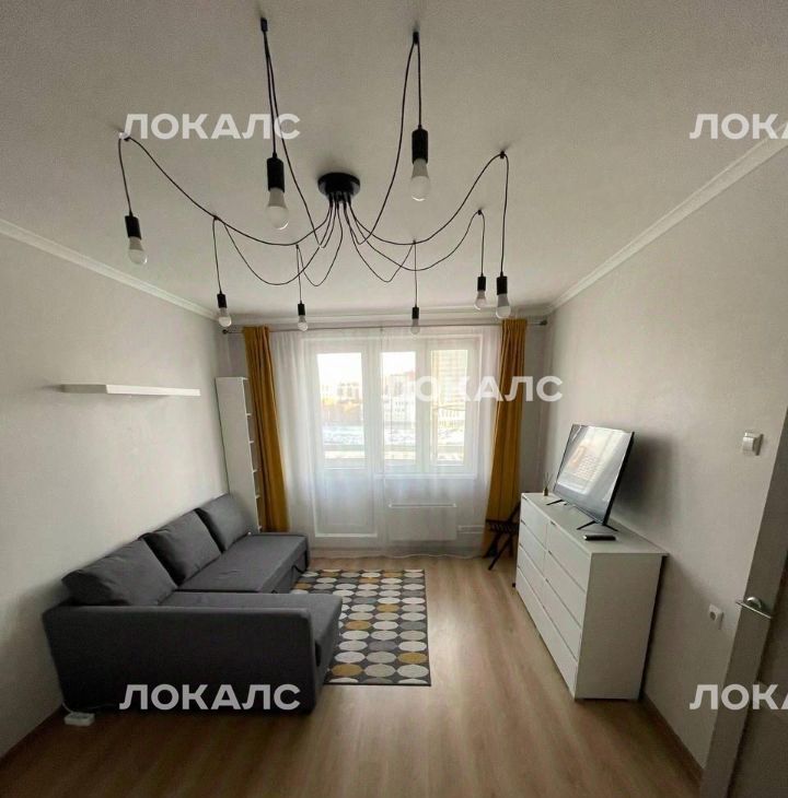 Аренда 1-к квартиры на улица Бориса Пастернака, 49, метро Рассказовка, г. Москва