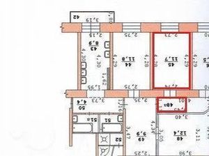 Комната Свердловская область, Екатеринбург ул. Папанина, 9 (12.0 м²)