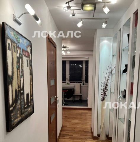 Снять трехкомнатную квартиру на Сеславинская улица, 12К2, метро Филёвский парк, г. Москва