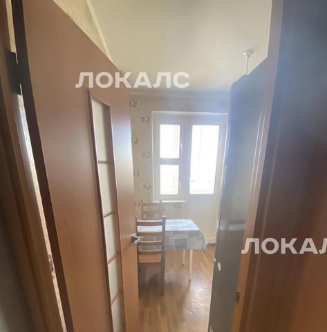 Снять однокомнатную квартиру на Полоцкая улица, 25к1, метро Молодёжная, г. Москва