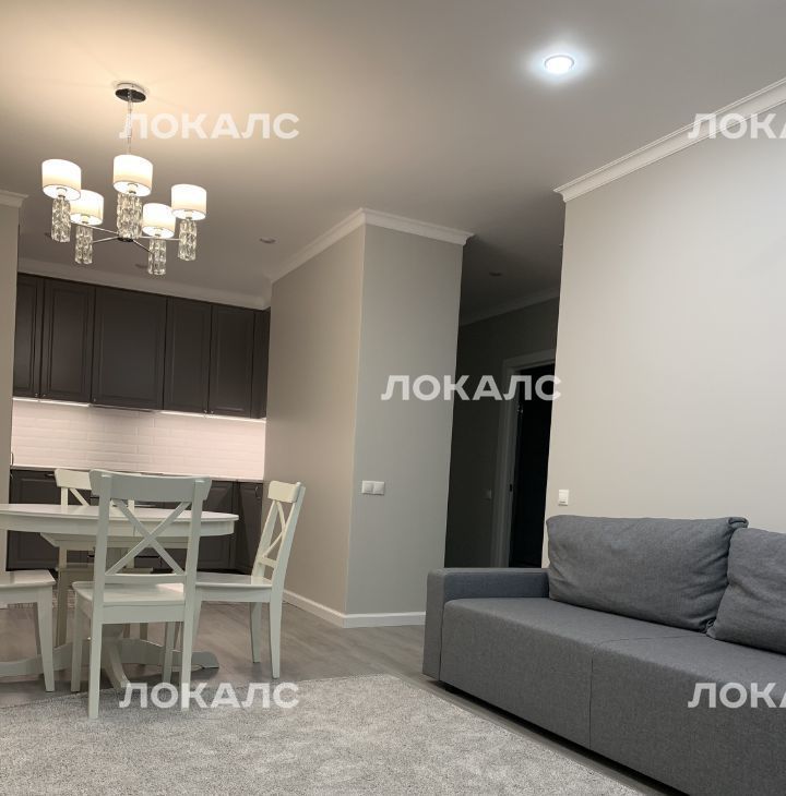 Аренда четырехкомнатной квартиры на улица Татьянин Парк, 14к2, г. Москва