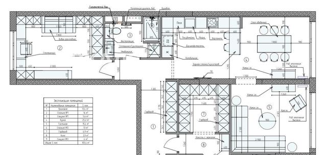 Аренда 3-к квартиры на улица Лобачевского, 118к1, г. Москва