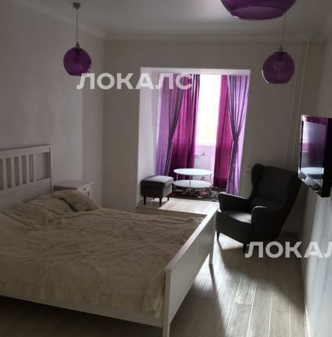 Сдам трехкомнатную квартиру на Конный переулок, 4, метро Октябрьская, г. Москва