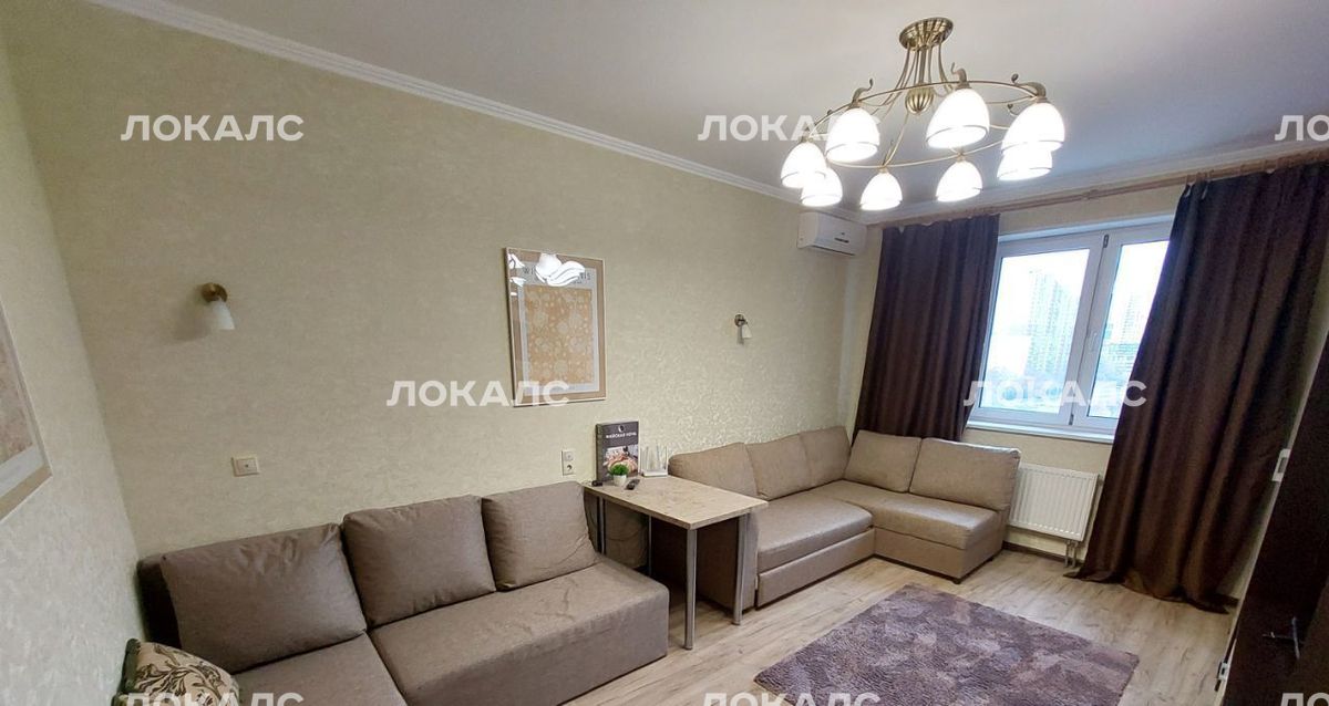 Сдам однокомнатную квартиру на улица Академика Янгеля, 2, метро Улица Академика Янгеля, г. Москва