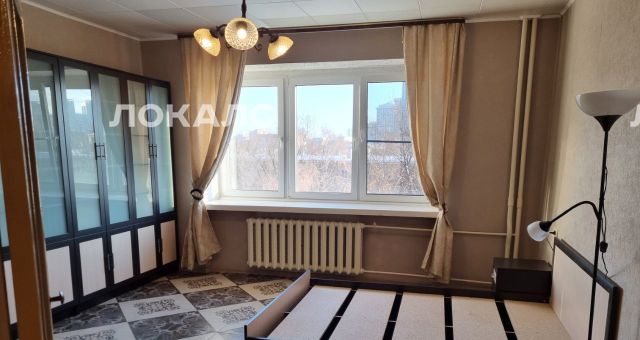 Сдам 1к квартиру на улица Алабяна, 15, метро Зорге, г. Москва