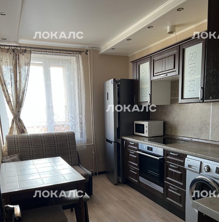 Снять 1-комнатную квартиру на Харьковская улица, 3К3, метро Пражская, г. Москва