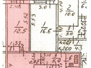 3-к кв. Нижегородская область, Нижний Новгород Народная ул., 38 (60.9 м²)