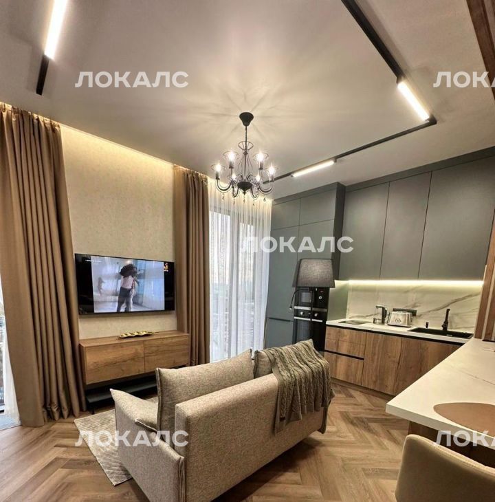 Сдам 1-к квартиру на 10к1, метро Шелепиха, г. Москва