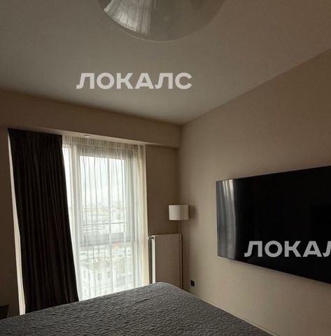 Сдам 1к квартиру на Бумажный проезд, 4, метро Белорусская, г. Москва