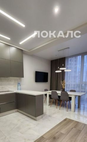 Снять 2к квартиру на Хорошевское шоссе, 25Ак2, метро Беговая, г. Москва