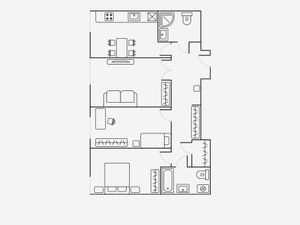 3-комнатная квартира: Москва, улица Василисы Кожиной, 13 (102 м²)