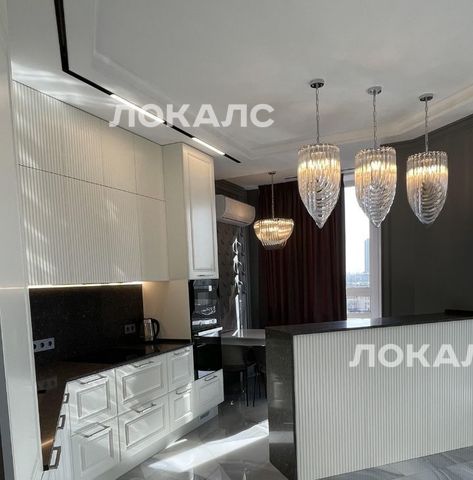 Снять трехкомнатную квартиру на Хорошевское шоссе, 25Ак3, метро Хорошёво, г. Москва