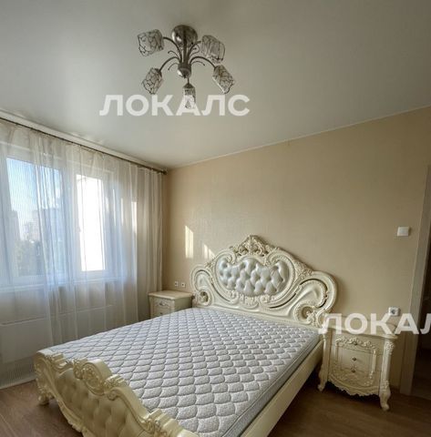 Сдается двухкомнатная квартира на Ельнинская улица, 14К2, метро Молодёжная, г. Москва