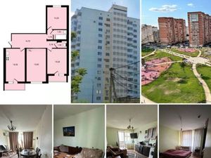 3-к кв. Краснодарский край, Краснодар ул. 9-я Тихая, 15 (91.0 м²)