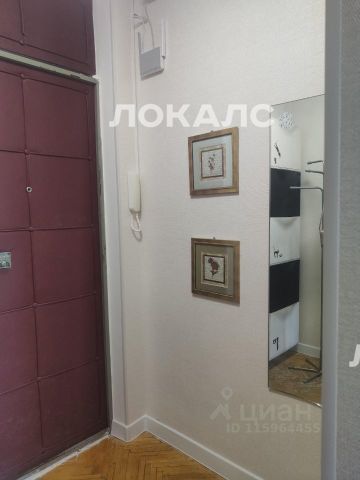 Сдается однокомнатная квартира на Большой Тишинский переулок, 43, метро Краснопресненская, г. Москва