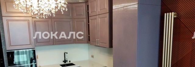 Снять однокомнатную квартиру на Хорошевское шоссе, 25Ак3, метро Хорошёвская, г. Москва