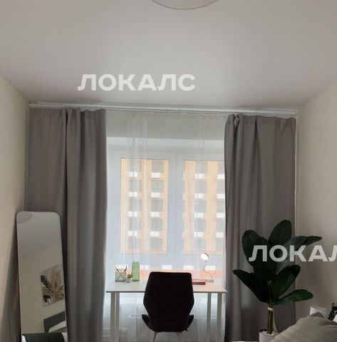 Сдается 1-комнатная квартира на Люблинская улица, 80к4, метро Марьино, г. Москва