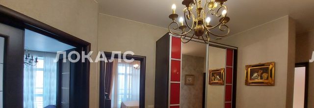 Сдаю 3х-комнатную квартиру на улица Маршала Бирюзова, 31, метро Зорге, г. Москва