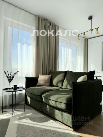 Аренда 1-комнатной квартиры на 2-й Нагатинский проезд, 2/2к2, метро Коломенская, г. Москва