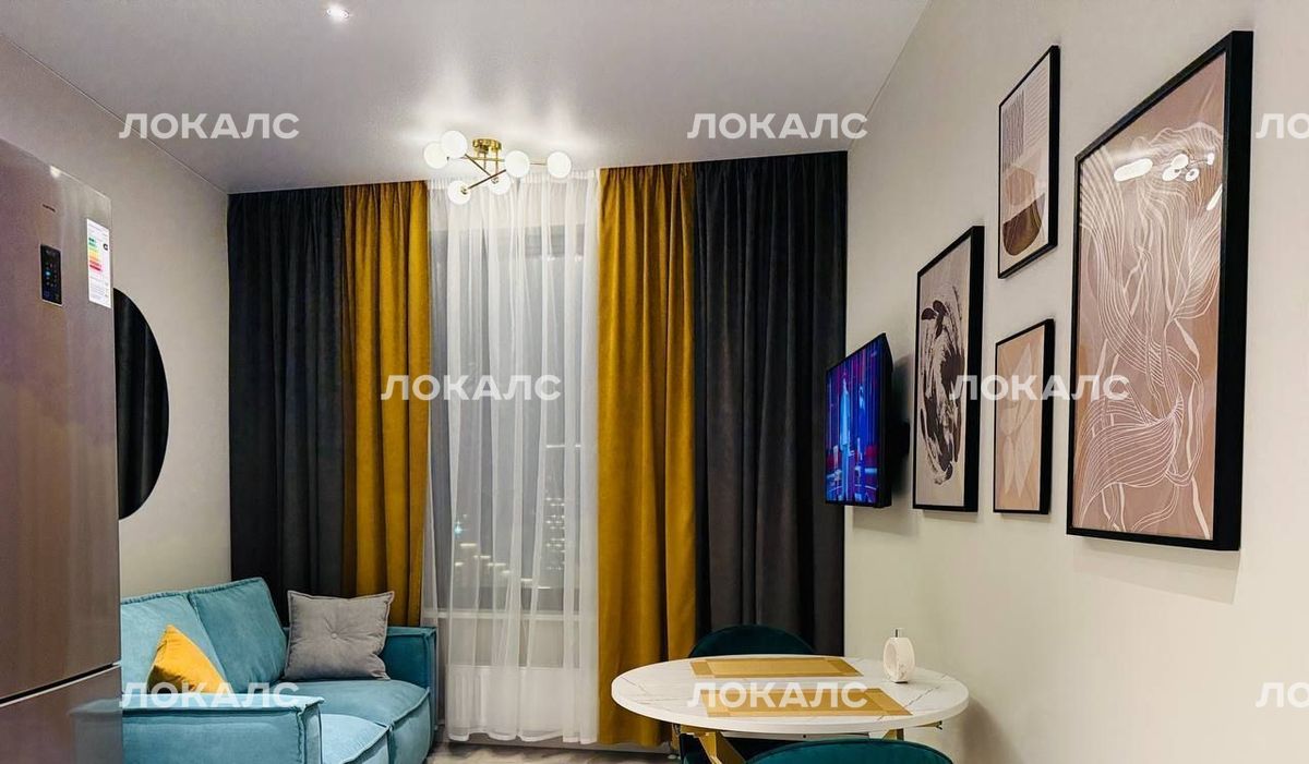 Сдаю 1-комнатную квартиру на Нагатинская набережная, 10А, метро Нагорная, г. Москва