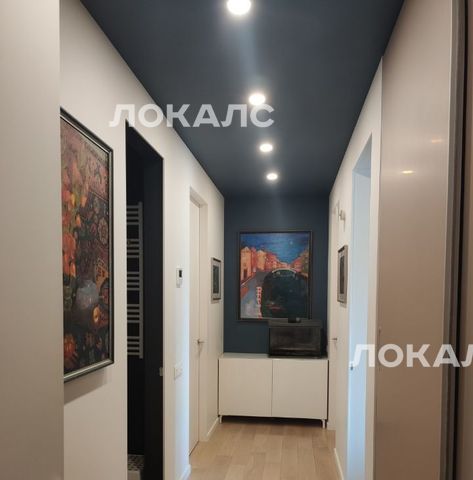 Аренда 4-комнатной квартиры на улица Берзарина, 28Ак2, метро Зорге, г. Москва