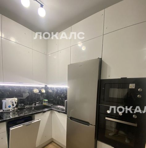 Снять 2к квартиру на улица Уточкина, 5к2, метро Бунинская аллея, г. Москва