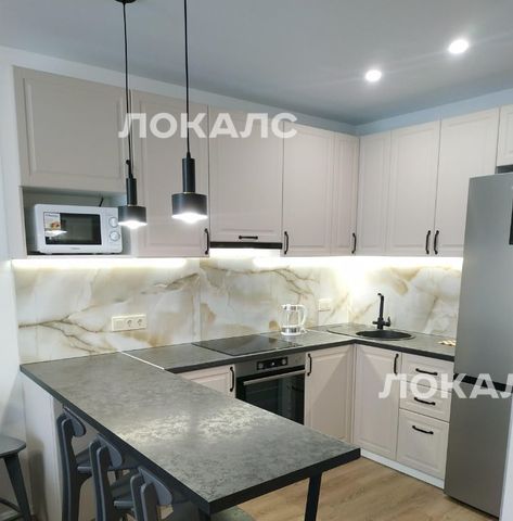 Снять 1-к квартиру на улица Александры Монаховой, 85к2, метро Бульвар Адмирала Ушакова, г. Москва