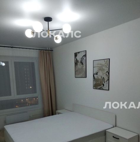 Сдам однокомнатную квартиру на улица Александры Монаховой, 87к1, метро Бунинская аллея, г. Москва