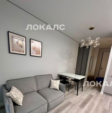 Сдаю 1-к квартиру на Волоколамское шоссе, 95/2к1, метро Волоколамская, г. Москва