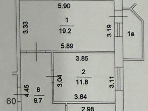 2-к кв. Москва Дубининская ул., 40 (52.7 м²)