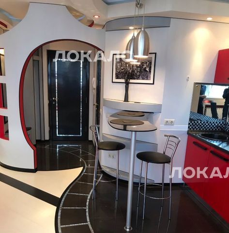 Аренда 1-комнатной квартиры на улица Яблочкова, 37Г, метро Улица Милашенкова, г. Москва