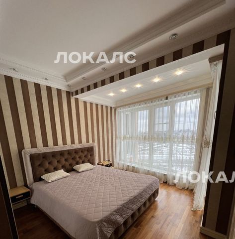 Сдаю трехкомнатную квартиру на улица Лобачевского, 118к2, метро Мичуринский проспект, г. Москва