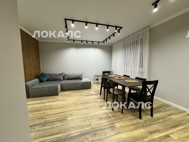 Сдаю 3х-комнатную квартиру на улица Анны Ахматовой, 11к1, метро Рассказовка, г. Москва