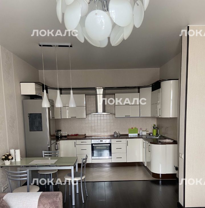 Сдается 3-к квартира на улица Авиаконструктора Микояна, 14к1, метро ЦСКА, г. Москва