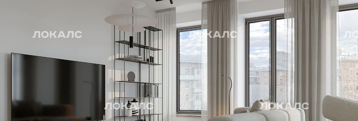 Аренда 3-к квартиры на улица Костикова, 4к1, метро Баррикадная, г. Москва